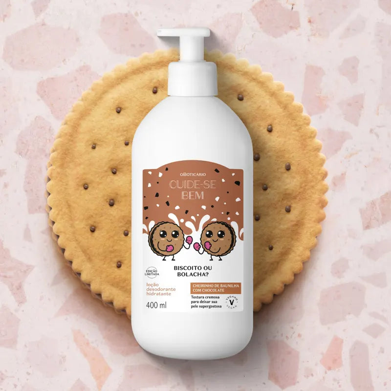 *bazar best before 03/26 Cuide-se Bem Biscoito ou Bolacha Body Lotion