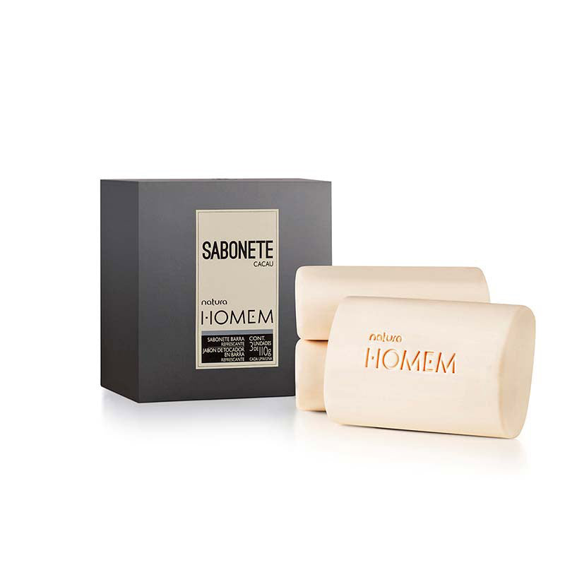 Kit Natura Homem Soap Bar 3unit