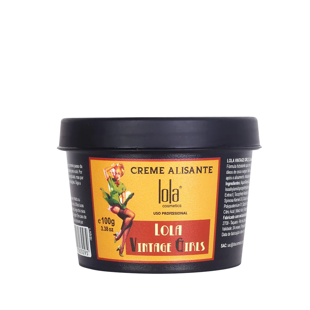 Lola Vintage Girls Straightening Cream/ Creme Alisante