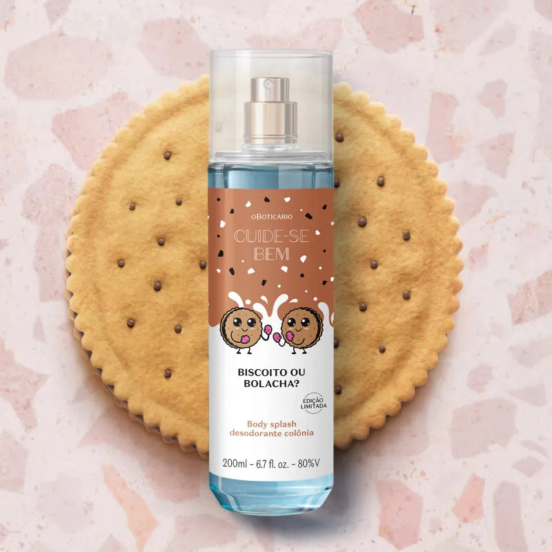 *bazar* best before 06/26 Body Splash Biscoito ou Bolacha Cuide-se Bem