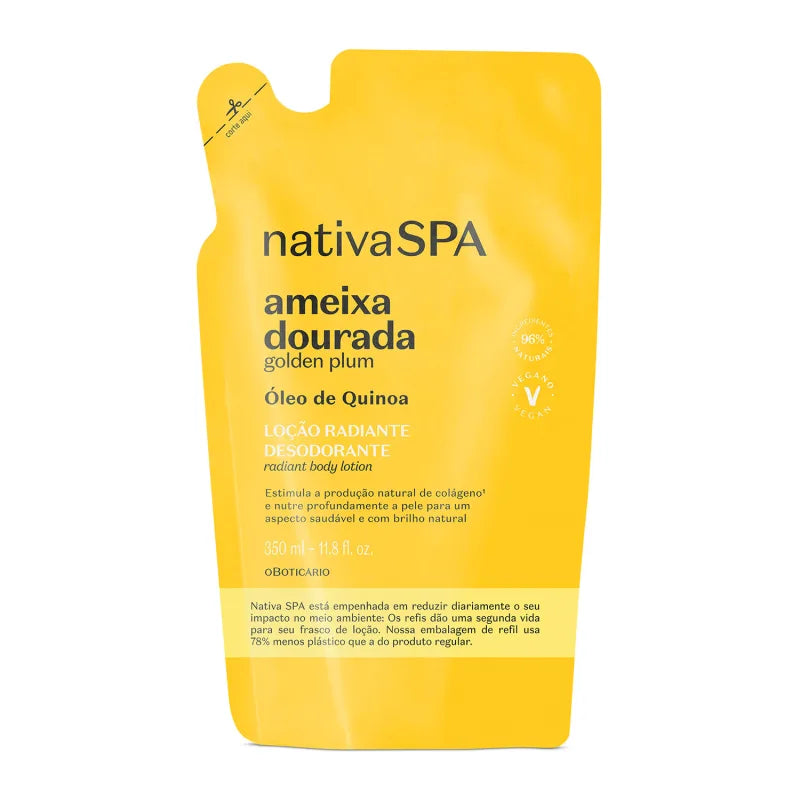 Nativa Spa Golden Plum (Ameixa Dourada) Body Lotion