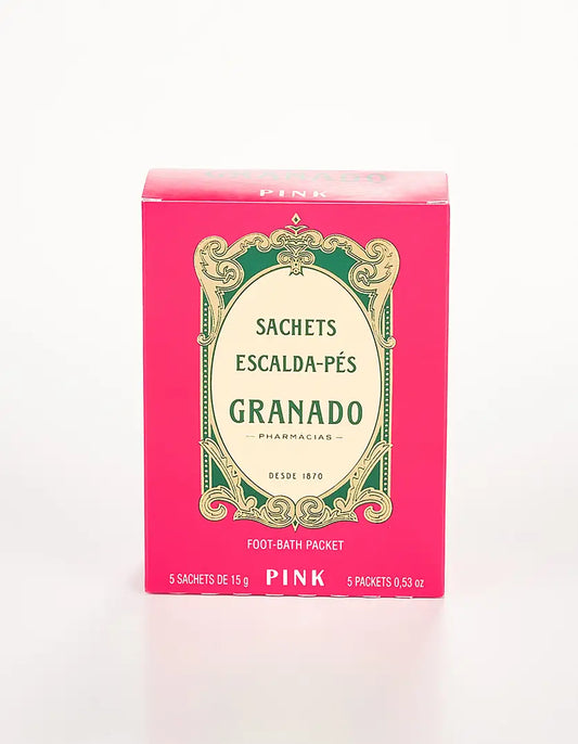 Sachets Escalda-pés Granado Pink 5 x 15g