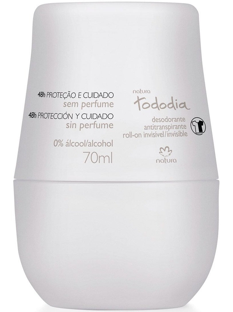 Tododia Fragrance-Free Antiperspirant Roll-On Deodorant