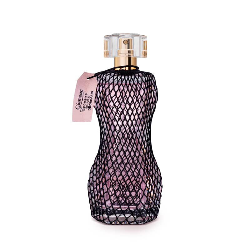 Glamour Secrets Black Deodorant Cologne