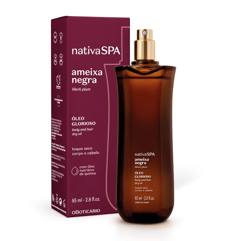 Nativa Spa Ameixa Negra Multifunctional Glorious Oil (Dark Plum)