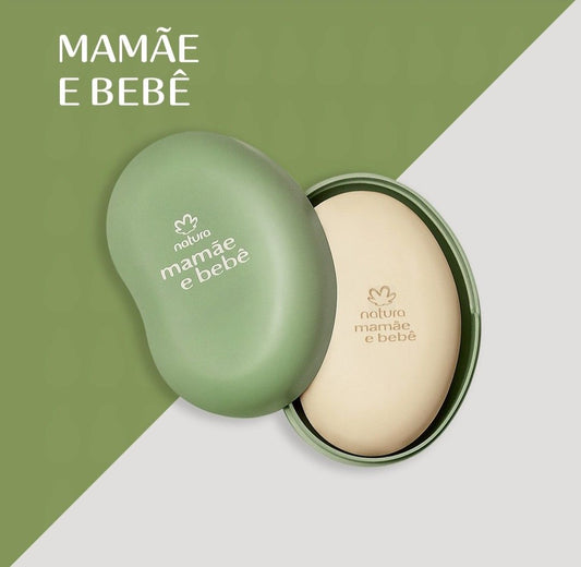 MAMÃE E BEBÊ Soap Bar with Limited Edition Soap Dish