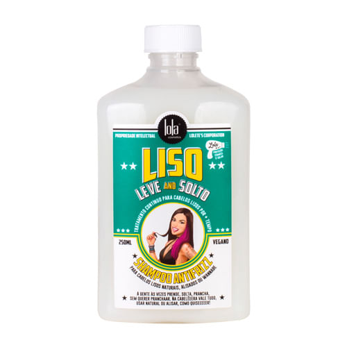 Shampoo Antifrizz - Liso, Leve and Solto/ Smooth, Light & Loose Anti-frizz