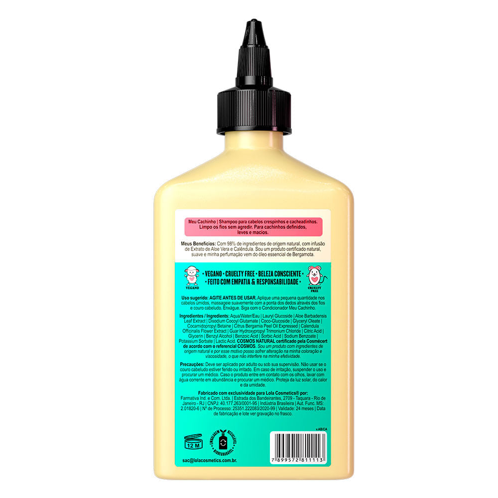 *bazar Lola Cosmetics Meu Cachinho Shampoo
