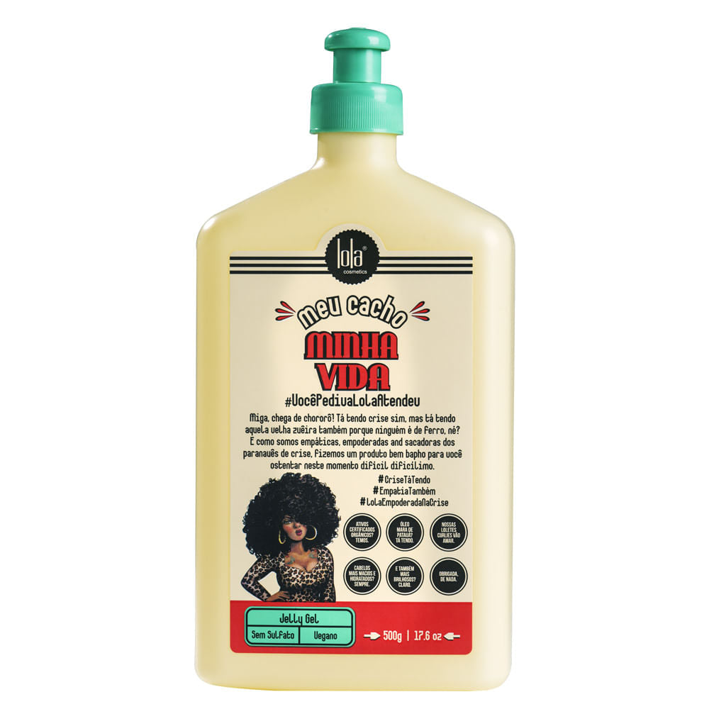 Jelly Gel Finalizador - Cacho Minha Vida