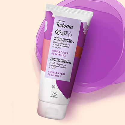 Tododia Ameixa e Flor de Baunilha Body Cream