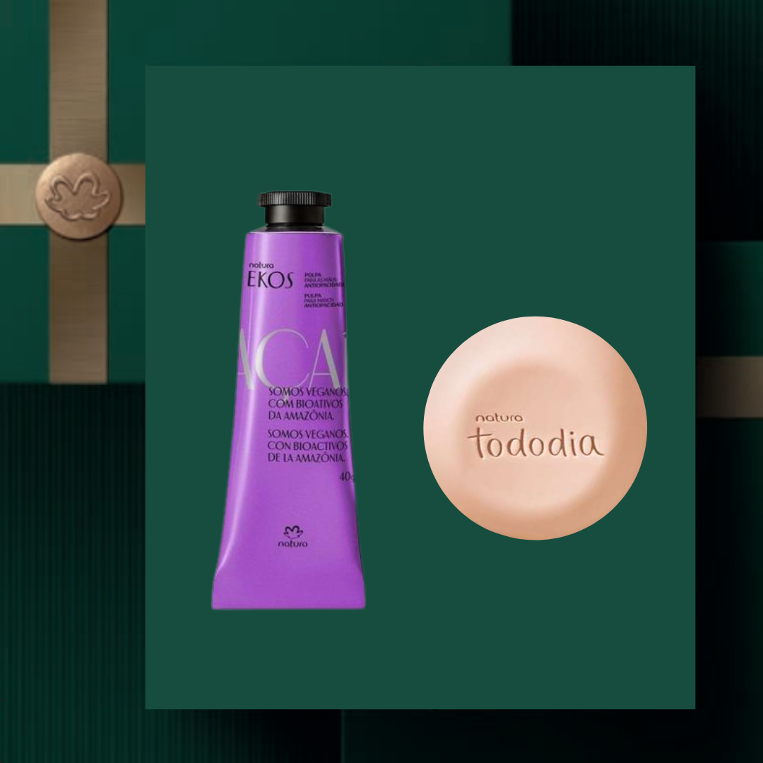 Kit Ekos hand cream + Tododia soap bar