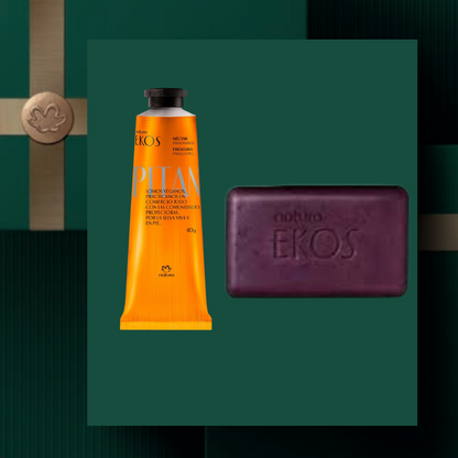 Kit Ekos hand cream + Ekos soap bar