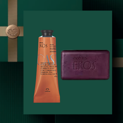 Kit Ekos hand cream + Ekos soap bar