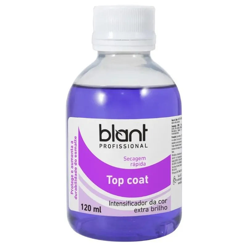 Esmalte Top Coat Blant - Profissional 120ml