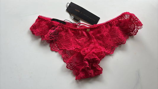 Calcinha Renda Pink Zig Zag