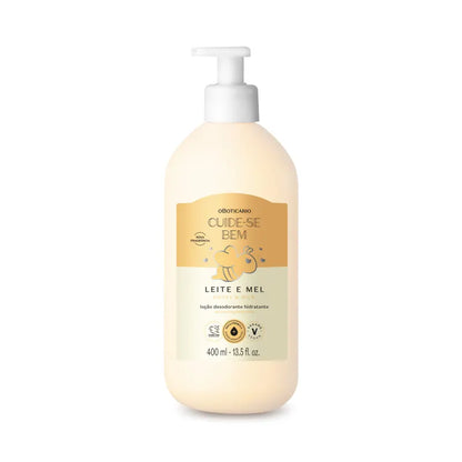 Cuide-se Bem Leite e Mel (Milk and Honey) Body Lotion