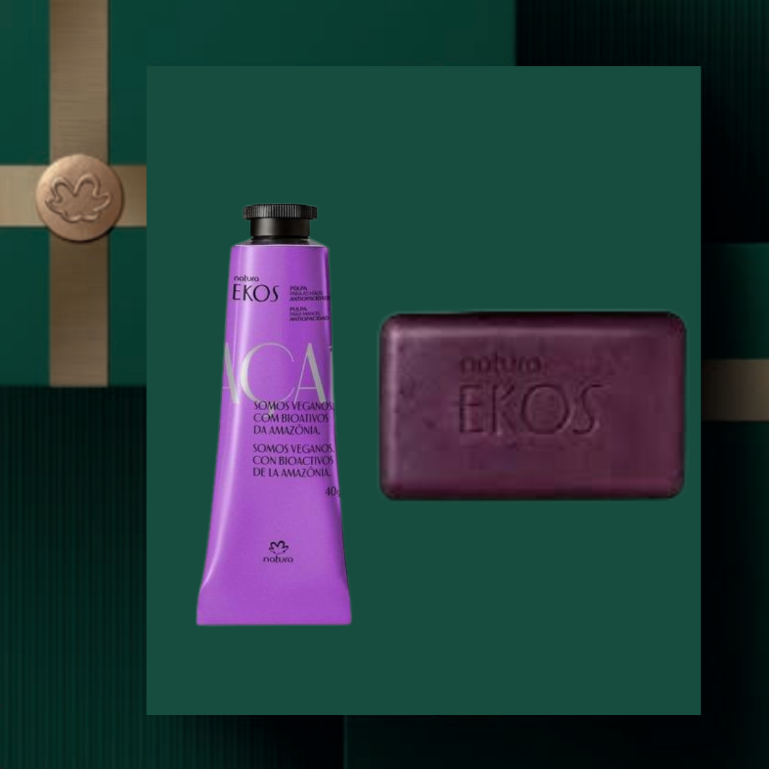 Kit Ekos hand cream + Ekos soap bar