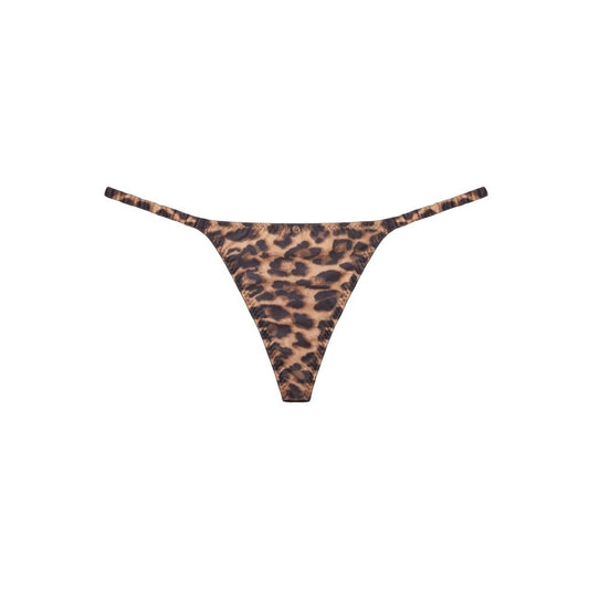 Calcinha string fio dental Cetim e Renda Onca