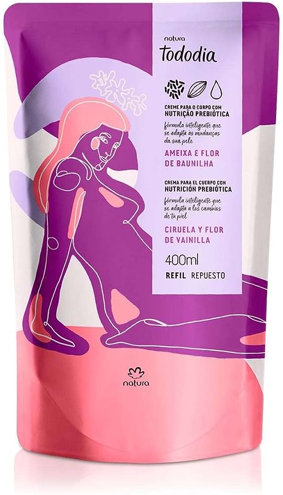 Tododia Ameixa e Flor de Baunilha Body Cream