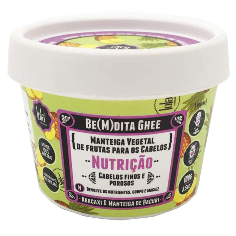 Máscara de Nutrição Be(m)dita Ghee Pineapple Nutrition Hair Mask