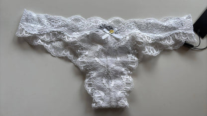 Calcinha Fio Renda Branco