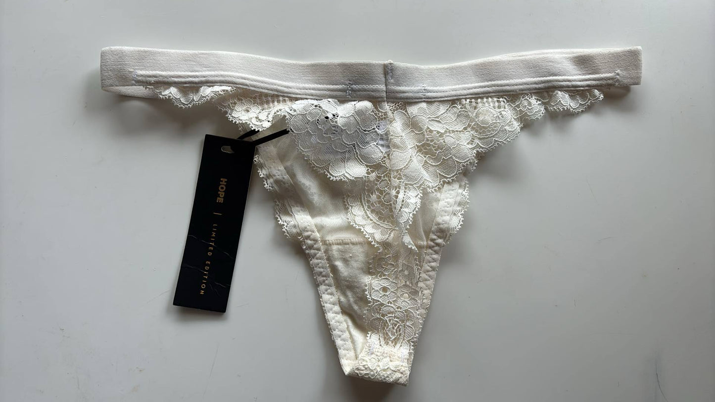 Calcinha Fio Renda string Branco
