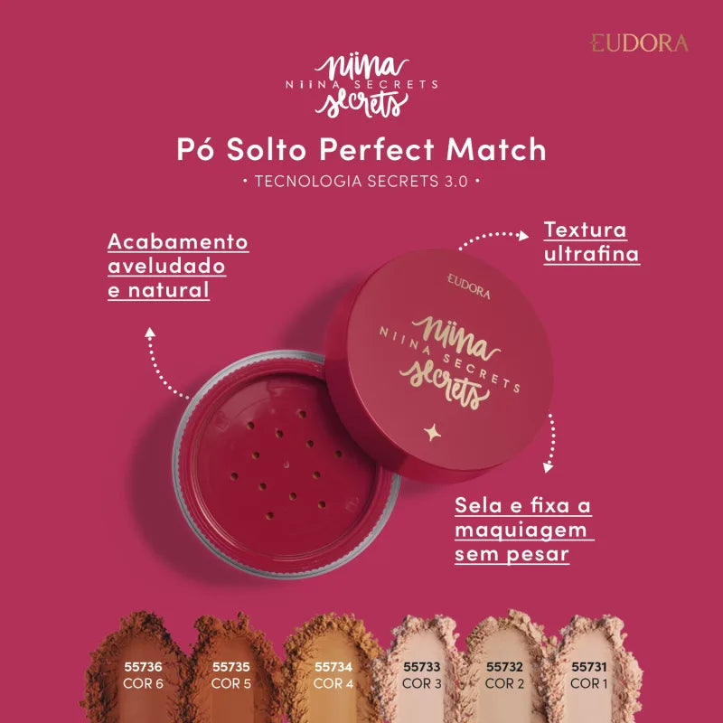 #pre-order Loose Powder Niina Secrets Perfect Match