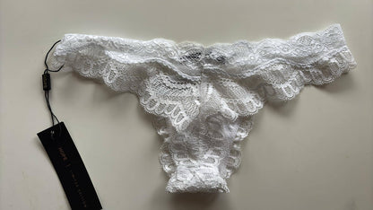 Calcinha Fio Renda Branco