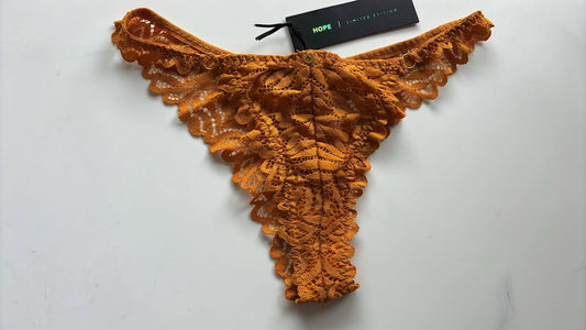 Calcinha Fio Renda Gold