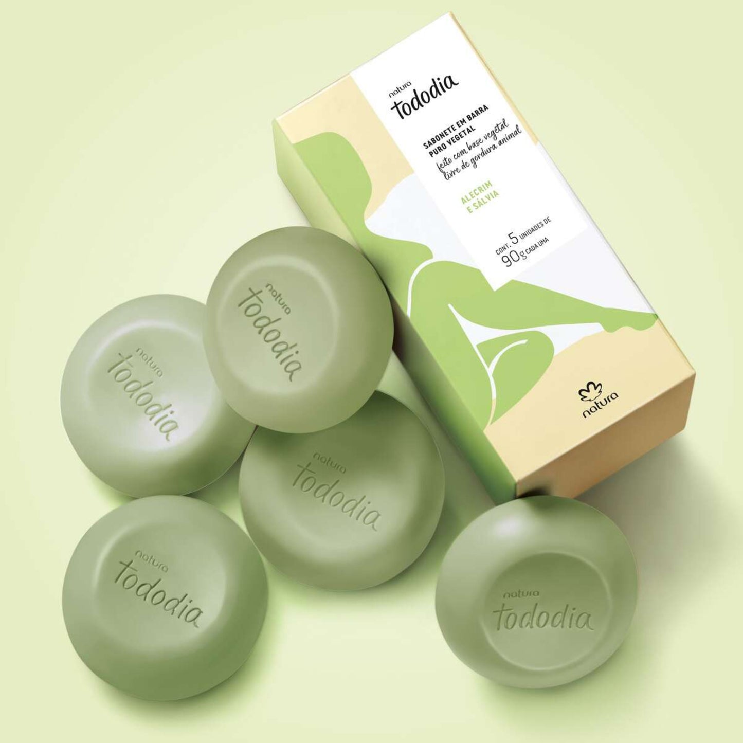 Tododia Alecrim e Sálvia Pure Vegetable Soap Bar