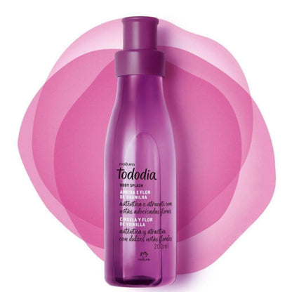 Tododia Body Splash Ameixa e Flor de Baunilha