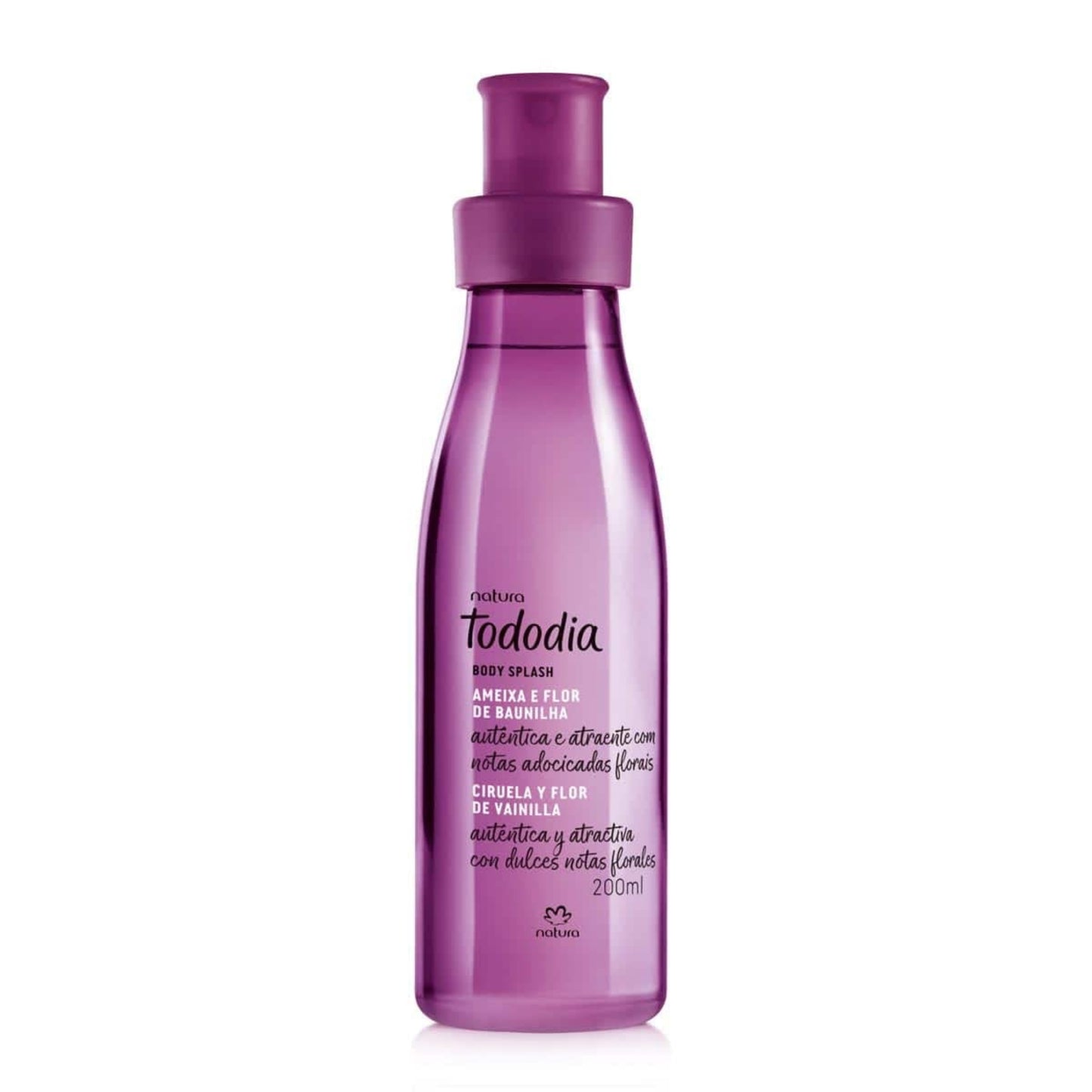 Tododia Body Splash Ameixa e Flor de Baunilha