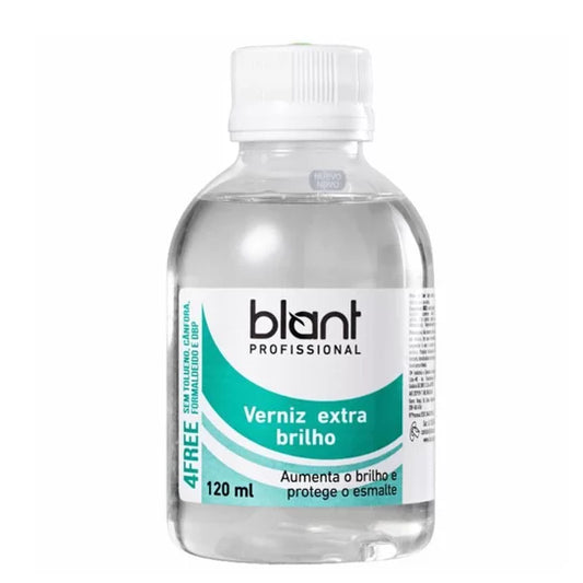 *bazar best before 01/25 Esmalte Base Verniz Extra Brilho Blant - Profissional 120ml