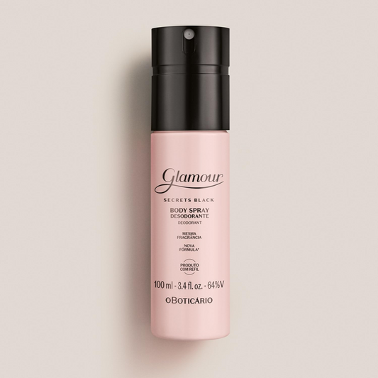 Glamour Secrets Black Spray Deodorant