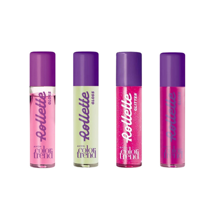 Gloss Brilho Rollete Avon Color Trend + Risqué's Renda nail polish