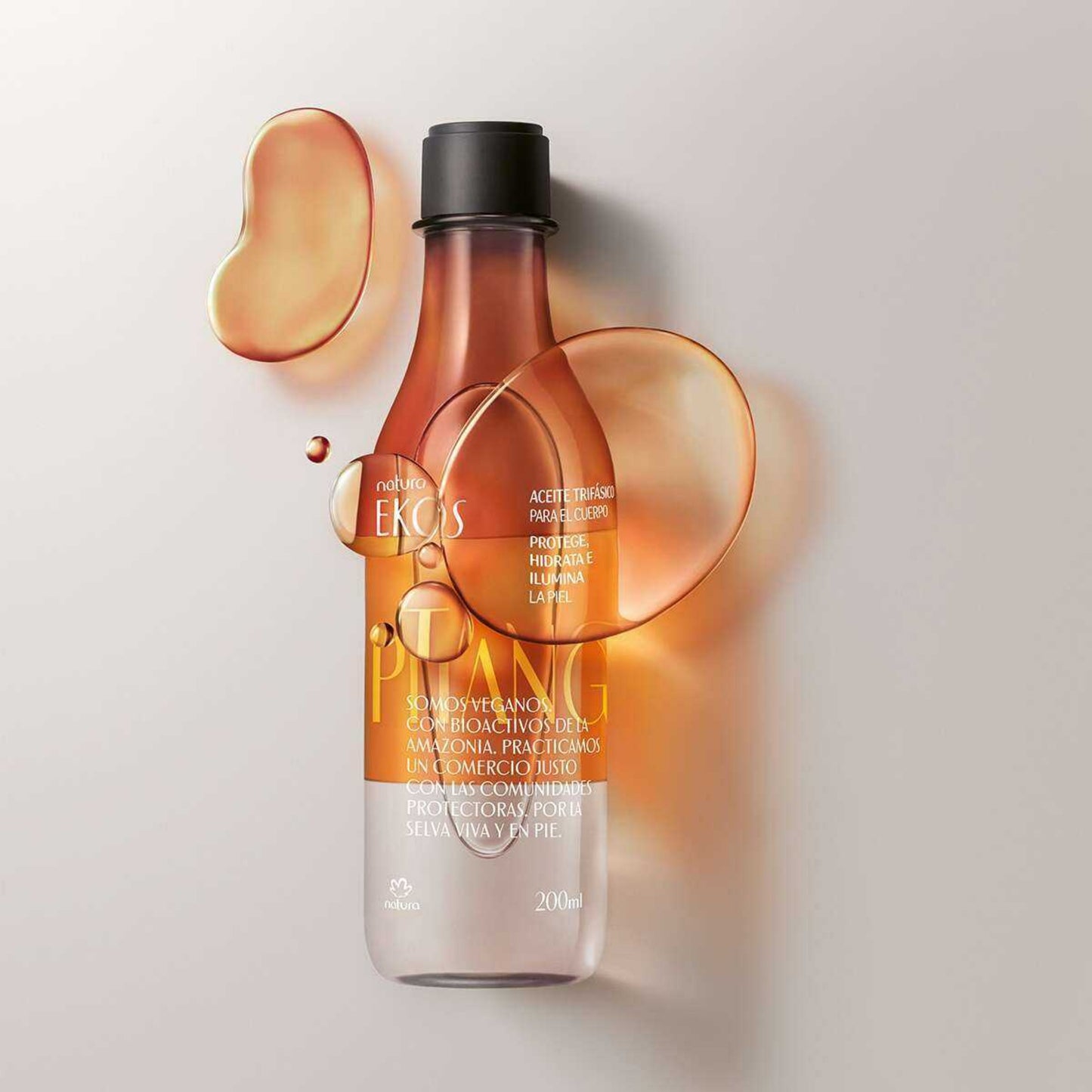 Óleo de banho trifásico Ekos Pitanga