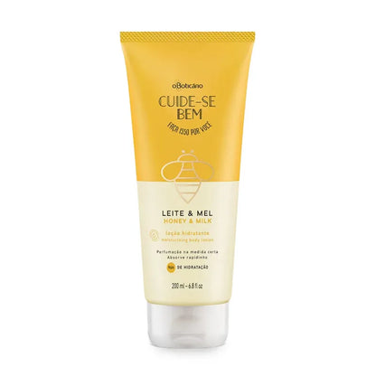 Cuide-se Bem Leite e Mel (Milk and Honey) Body Lotion