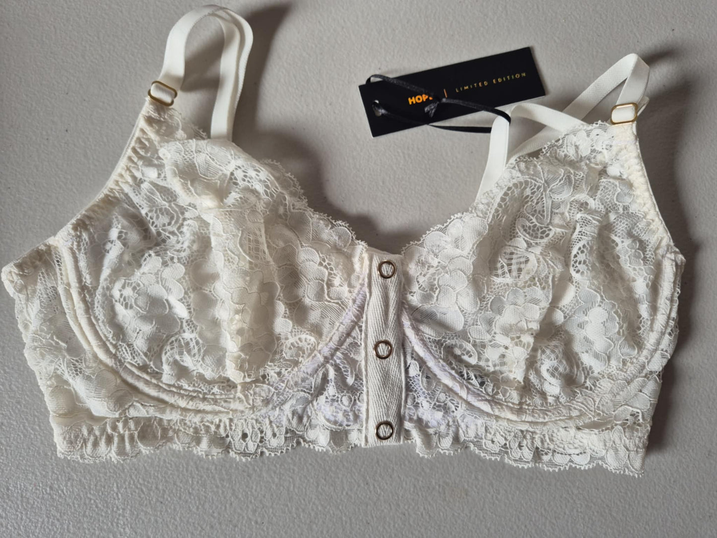 Sutiã Meia-taça Sem Bojo Em Renda off white