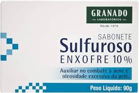 Sabonete Barra Sulforoso Enxofre 10%