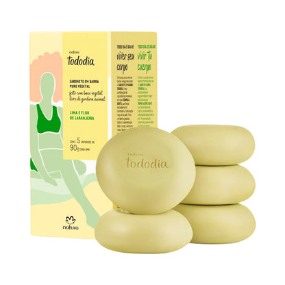 Tododia Lima e Flor de Laranjeira Soap Bar