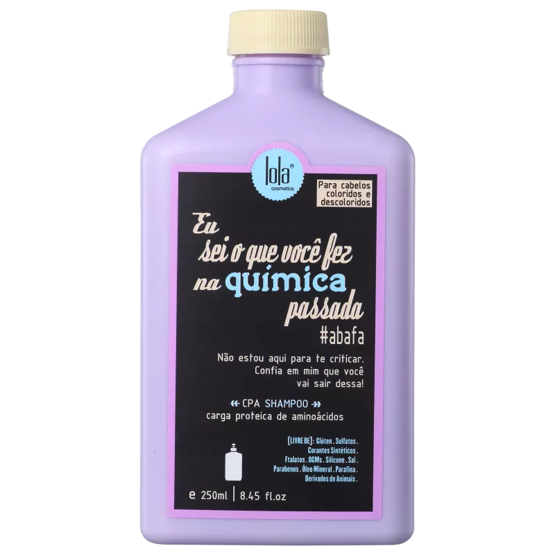 Shampoo -Eu Sei o Que Você Fez na Química Passada