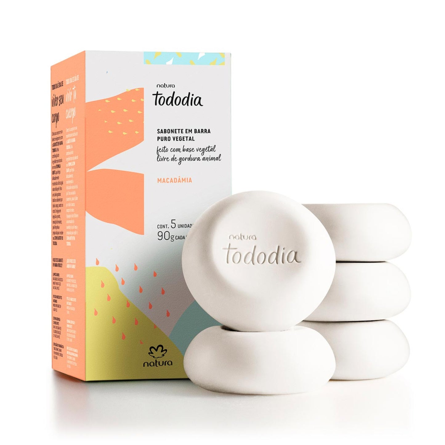 Tododia Macadamia Pure Vegetable Soap Bar