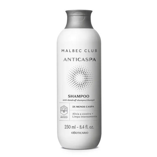 Shampoo Anticaspa Malbec Club