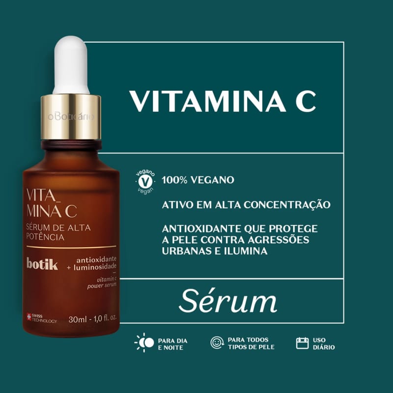 Sérum de Alta Potência Vitamina C Botik